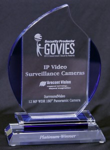 The Arecont Vision MegaDome® 2 WDR Megapixel Camera won a Gold Govie.