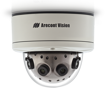 One Arecont Vision® SurroundVideo® 12-Megapixel WDR Panoramic Camera is a better option.
